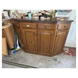 Bistro Height Angled Front Cabinet [no contents]