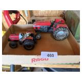 Die Cast Case Tractor & Other Small Toys