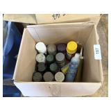Assorted Spray Paints, Sealer & Other