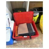 (2) Tarps, Soft Sided Cooler & Other