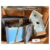 Decorative Birdhouses, Etc.