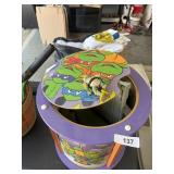 Teenage Mutant Ninja Turtles Toy Storage w/
