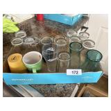 Assorted Mugs & Glasses