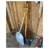 Scoop Shovel & Brooms