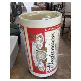Budweiser Rolling Merchandiser Cooler