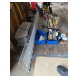 (2) 10 ft sections of White Wire Shelving +