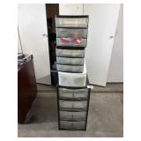 Plastic Drawer Unit Organizers