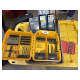 Dewalt Drill Bit Case w/ Contents