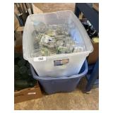Large Quantity of Pint & Other Clear Glass Jars