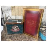 Budweiser Stein & Millenium Bottle w/ Glasses