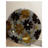 19' Floral Platter + Microwave Plate