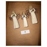 (3) Willow Tree Angel Figurines