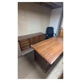 Jasper Cabinet Executive Desk, Credenza & **