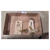 (2) Willow Tree Figurines