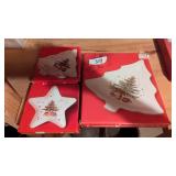 Nikko Christmastime Candy Dishes