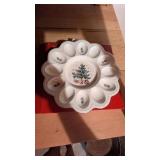 Nikko Christmastime Deviled Egg Server