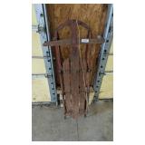 Vintage Snow Sled