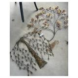 (2) Metal Wall Art