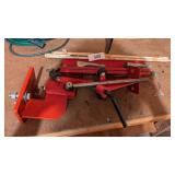 Clamp On Filing Vise & (2) Chainsaw Bars