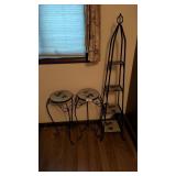 (3) Plant Stands