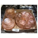 Pink Depression Dinnerware