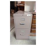 Metal File Cabinet - 2 Drawer