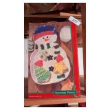 Snowman Platter