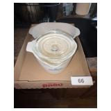 Corelle Casseroles [Only One Lid] -**
