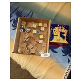 Vintage Wooden Blocks & Jack in the Box