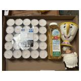 NIB 100 Tea Lights, Hummingbird Nectar & Other