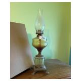 Ambertone Glass Oil Lamp