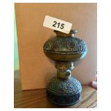Stained Glass Look Oil Lamp