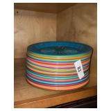 (40) Paper Plate Holders - Plastic