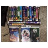 Walt Disney VHS Movies