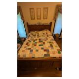 Handmade Patchwork Cutter Quilt -**