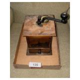 Antique Coffee Grinder -*