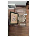 RRPC Stoneware Bowl + Jars & Picture