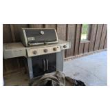 Weber Gas Grill w/ Cover (includes propane tank)
