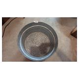 Wheeling Galvanized Tub w/ #2 in Bottom
