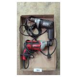 (2) Electric Drills
