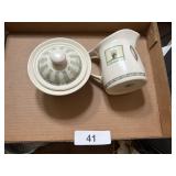 Pfaltzgraff Naturewood Cream & Sugar