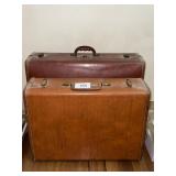 (2) Pcs. Vintage Luggage