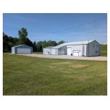 3.5 Acres in Huntingburg, IN with 2 garages