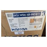 Karran SS Apron Front Workstation Sink (36x21x10)