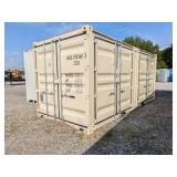 20ft. 3 Door Shipping Container