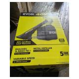 Ryobi Backpack Leaf Mulcher/Vac 40V Cordless -*