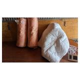 Throw Pillows & Heated Mattress Topper
