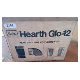 Earth Glo-12 Rear Vent Flue Conversion Kit