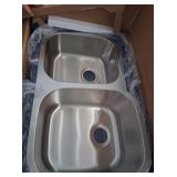 Karran SS Undermount Sink (31.5" x 20.5" x 9")*