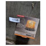 Strobe Light - 12-24 volt, Amber